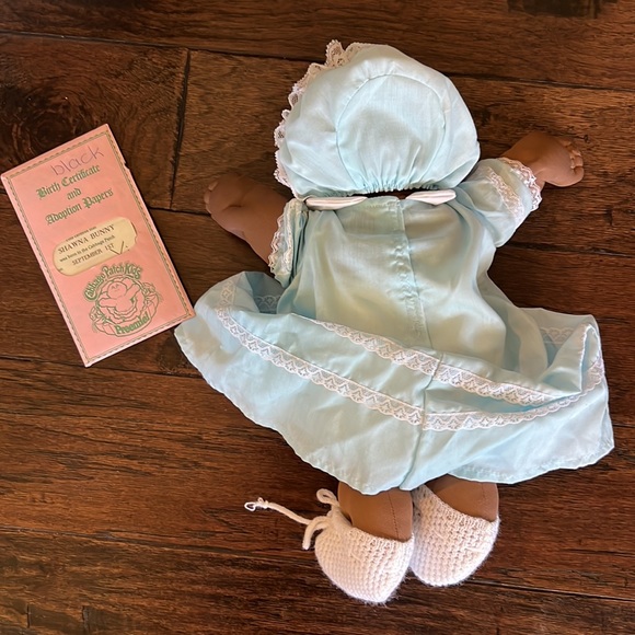 Cabbage Patch Kid Preemie! - black baby girl & original birth certificate - Picture 13 of 13